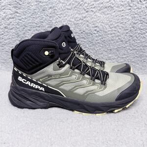 Scarpa Rush 2 Mid GTX Womens Size 9 Hiking Boots Sage Dusty Yellow Waterproof
